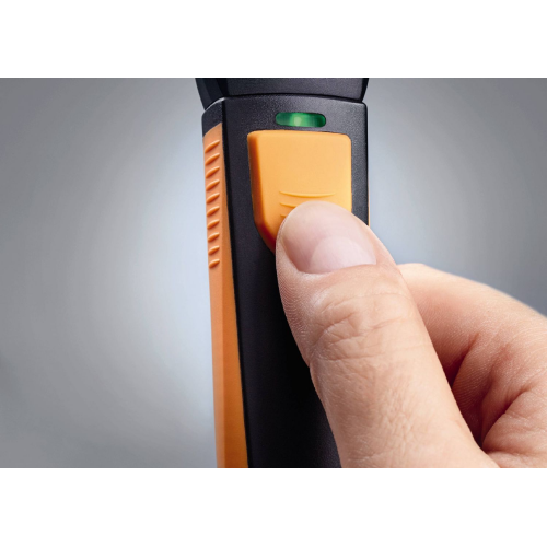 Testo 410i - Vrtuľkový anemometer ovládaný inteligentným Meranie rýchlosti prúdenia a objemového prietoku